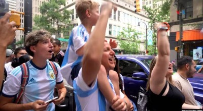 Argentinos se movilizan en Atlanta ante el arranque de la Copa América